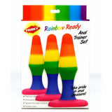 Rainbow Ready Anal Trainer Set for Beginners and Experienced Users > Anal Range > Butt Plug Kits - Tophatter Daily Deals