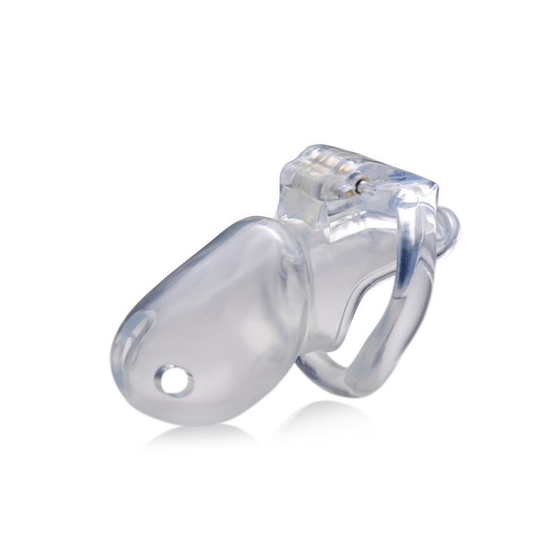 Clear Captor Chastity Cage Large > Bondage Gear > Male Chastity - Tophatter Daily Deals