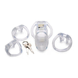 Clear Captor Chastity Cage Large > Bondage Gear > Male Chastity - Tophatter Daily Deals
