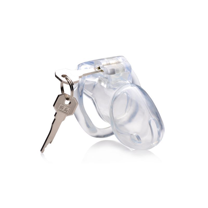 Clear Captor Chastity Cage Medium for Ultimate Control and Comfort > Bondage Gear > Male Chastity - Tophatter Daily Deals