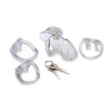 Clear Captor Chastity Cage Medium for Ultimate Control and Comfort > Bondage Gear > Male Chastity - Tophatter Daily Deals