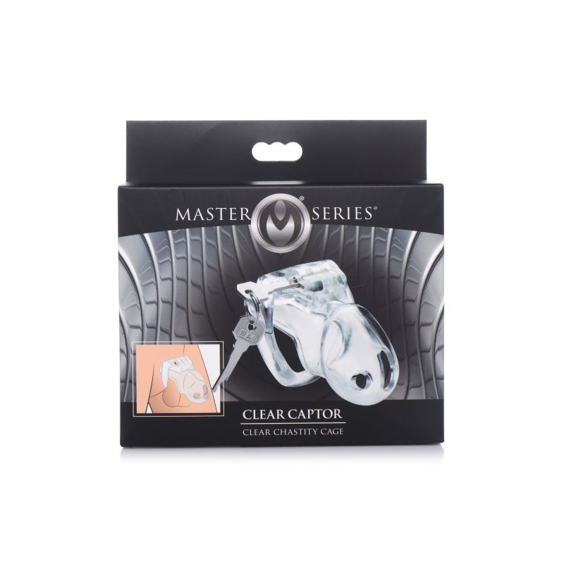 Clear Captor Chastity Cage Small Transparent > Bondage Gear > Male Chastity - Tophatter Daily Deals