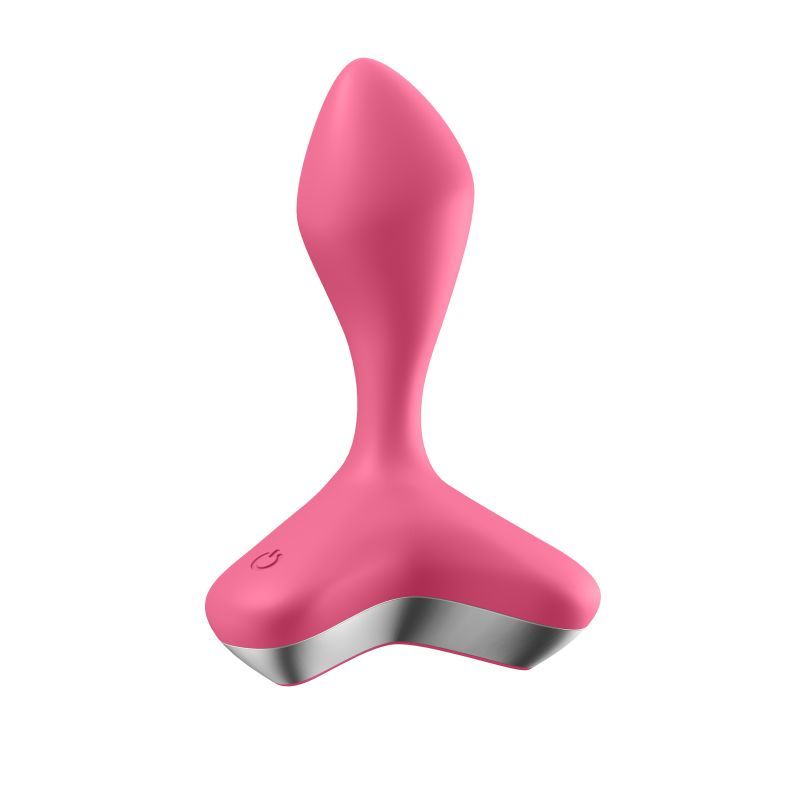Satisfyer Game Changer Vibrating Anal Plug in Pink > Anal Range > Vibrating Butt Plugs - Tophatter Daily Deals