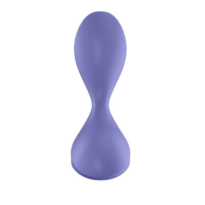 Satisfyer Sweet Seal Vibrating Anal Plug in Lilac > Anal Range > Vibrating Butt Plugs - Tophatter Daily Deals