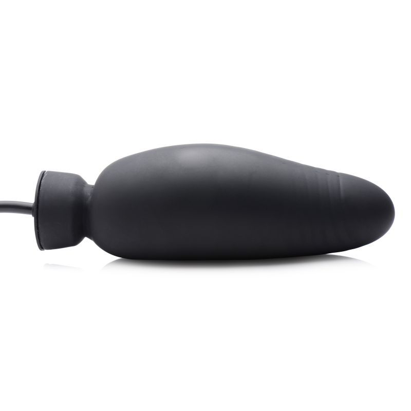 Dick Spand Inflatable Silicone Dildo (Black) – Up to 3.1" Dia Adjustable Shaft Dildo > Dildos > Oversized Toys - Tophatter Daily Deals