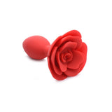 Booty Bloom Silicone Rose Plug Large Red > Anal Range > Butt Plugs - Tophatter Daily Deals
