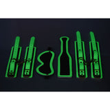 Kink In The Dark Glowing Bondage Set Fluorescent Green > Bondage Gear > Bondage Kits - Tophatter Daily Deals