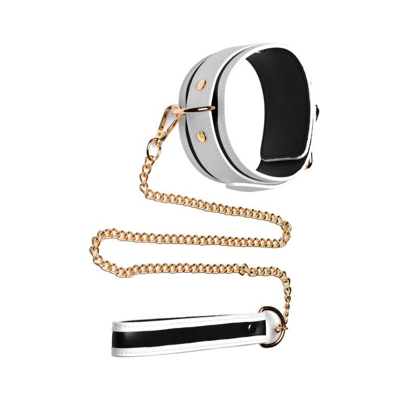 Kink in the Dark Glowing Collar and Lead Set Fluro Green > Bondage Gear > Collars & Leashes - Tophatter Daily Deals
