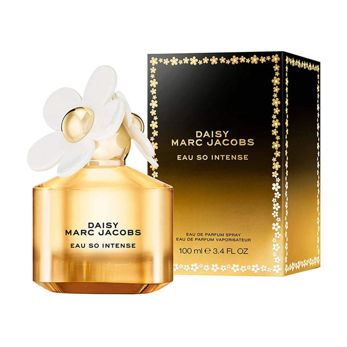 Marc Jacobs Daisy Eau So Intense Eau De Parfum 100ml Spray - Tophatter Daily Deals