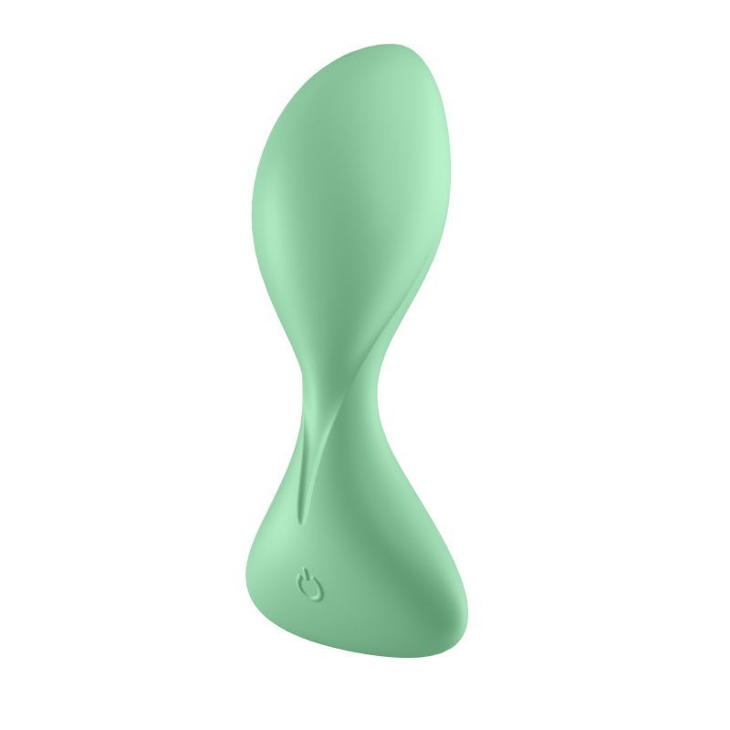 Satisfyer Trendsetter Connect App Vibrating Anal Plug Light Green > Anal Range > Vibrating Butt Plugs - Tophatter Daily Deals