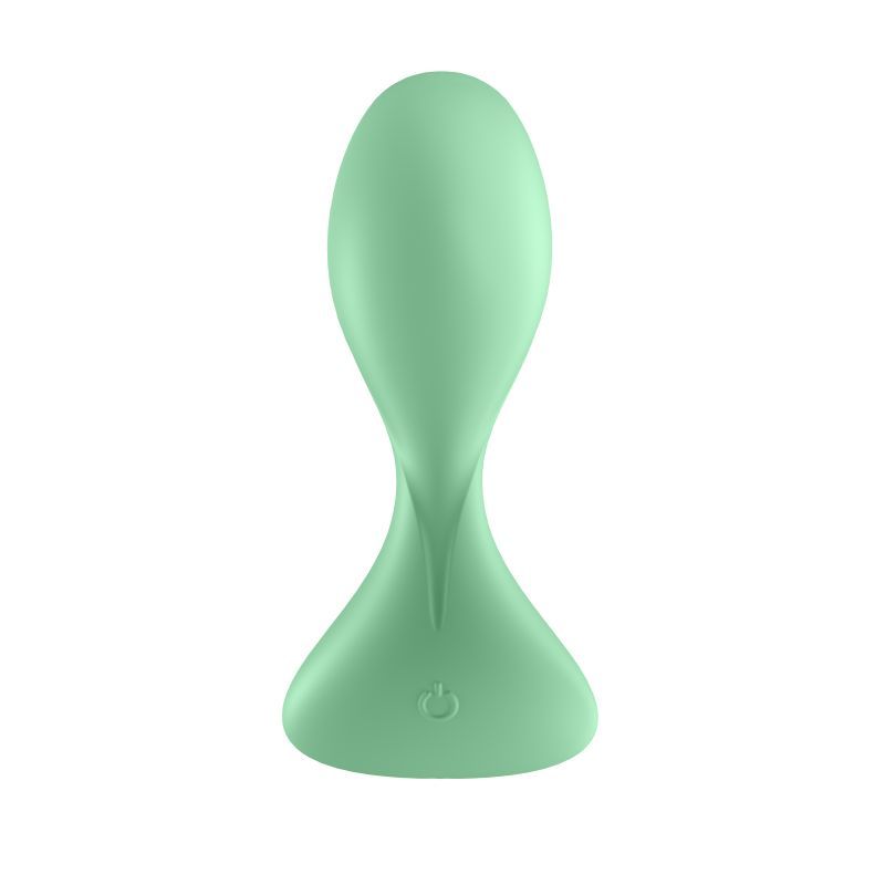 Satisfyer Trendsetter Connect App Vibrating Anal Plug Light Green > Anal Range > Vibrating Butt Plugs - Tophatter Daily Deals