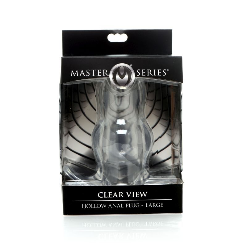 Clear View Hollow Anal Plug Large – Flexible Hollow Tunnel Butt Plug > Anal Range > Tunnel and Stretchers - Tophatter Daily Deals