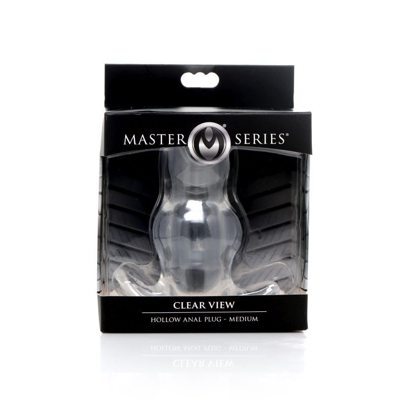 Clear View Hollow Medium Anal Plug > Anal Range > Tunnel and Stretchers - Tophatter Daily Deals