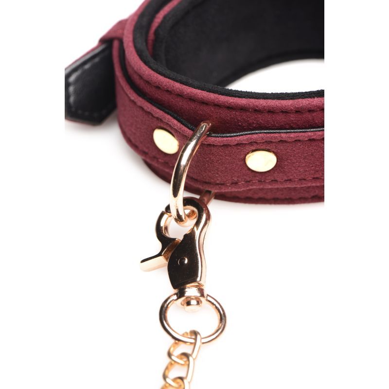 6 Pc Velvet Bondage Set Burgundy > Bondage Gear > Bondage Kits - Tophatter Daily Deals