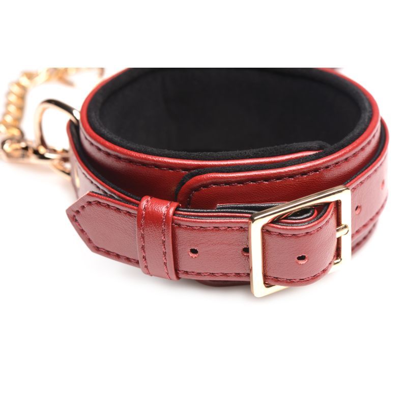 6 Piece Bondage Set – Vegan PU Leather Restraints and Cuffs Kit > Bondage Gear > Bondage Kits - Tophatter Daily Deals