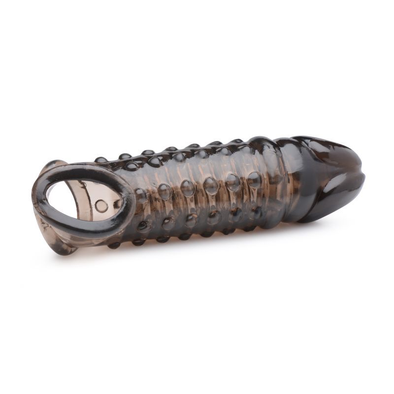 Penis Enhancer Sleeve 1.5in Smoke for Extra Length and Girth > Sex Toys For Men > Penis Sleeves - Tophatter Daily Deals
