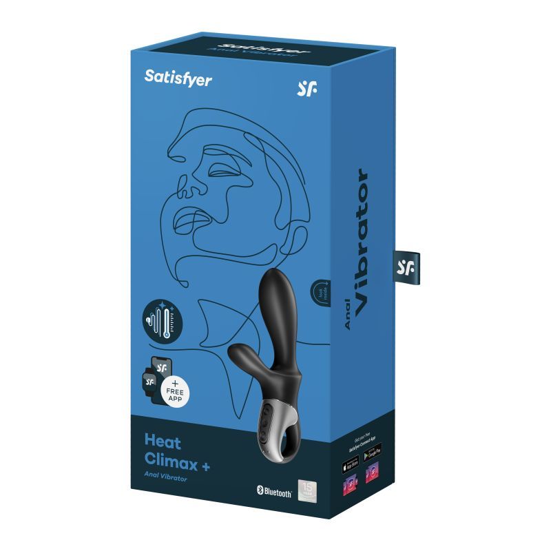 Satisfyer Heat Climax Plus Connect App Warming Anal Vibrator > Sex Toys > Couples Toys - Tophatter Daily Deals