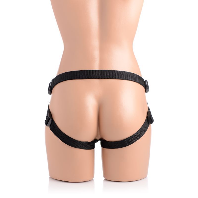 Brazen 8 Inch Silicone Dildo with Harness in Flesh Color > Dildos > Strap On Harnesses - Tophatter Daily Deals