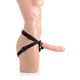 Brazen 8 Inch Silicone Dildo with Harness in Flesh Color > Dildos > Strap On Harnesses - Tophatter Daily Deals
