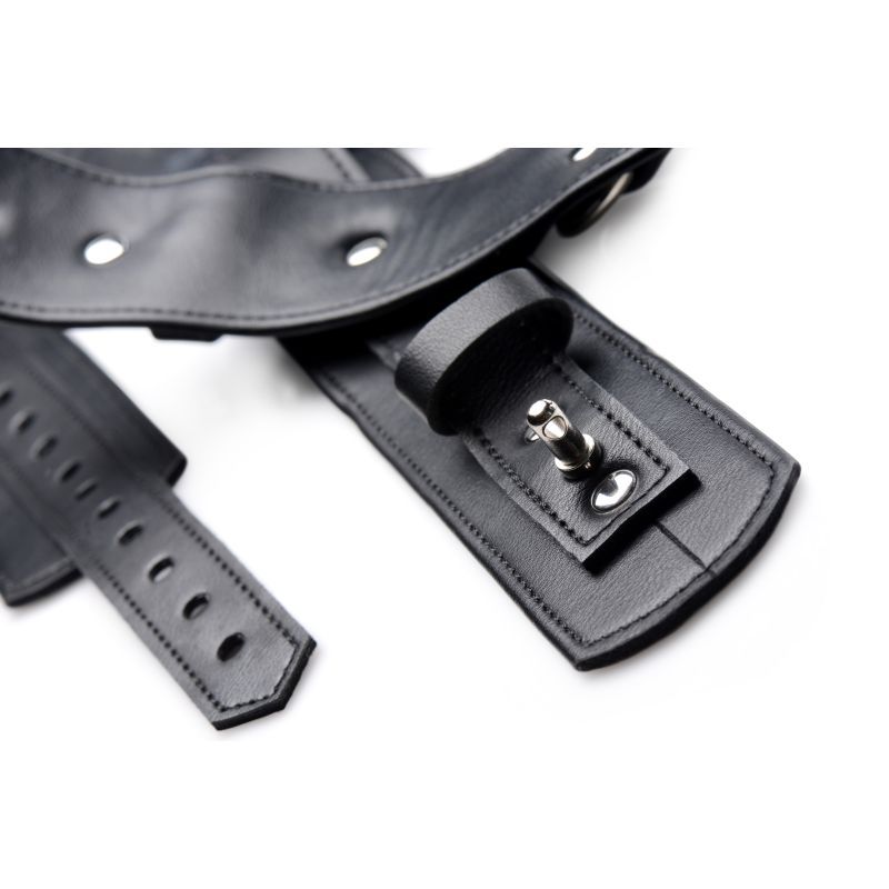 Frog Tie Restraint Set in Black for Enhanced Bondage Play > Bondage Gear > Restraints - Tophatter Daily Deals