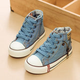 Autumn Expert Skill Children Casual Shoes Boys Girls Sport Shoes Breathable Denim Sneakers Kids Canvas Shoes Baby Boots 0 - Tophatter Daily Deals