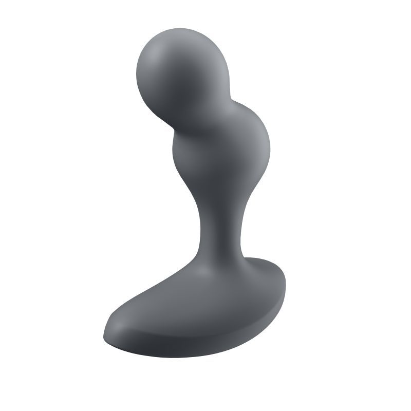 Satisfyer Deep Diver Vibrating Connect App Anal Plug Grey > Anal Range > Vibrating Butt Plugs - Tophatter Daily Deals