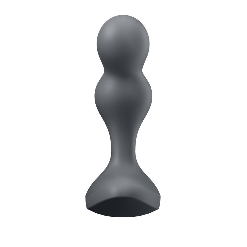 Satisfyer Deep Diver Vibrating Connect App Anal Plug Grey > Anal Range > Vibrating Butt Plugs - Tophatter Daily Deals