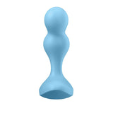 Satisfyer Deep Diver Vibrating Connect App Anal Plug Blue > Anal Range > Vibrating Butt Plugs - Tophatter Daily Deals