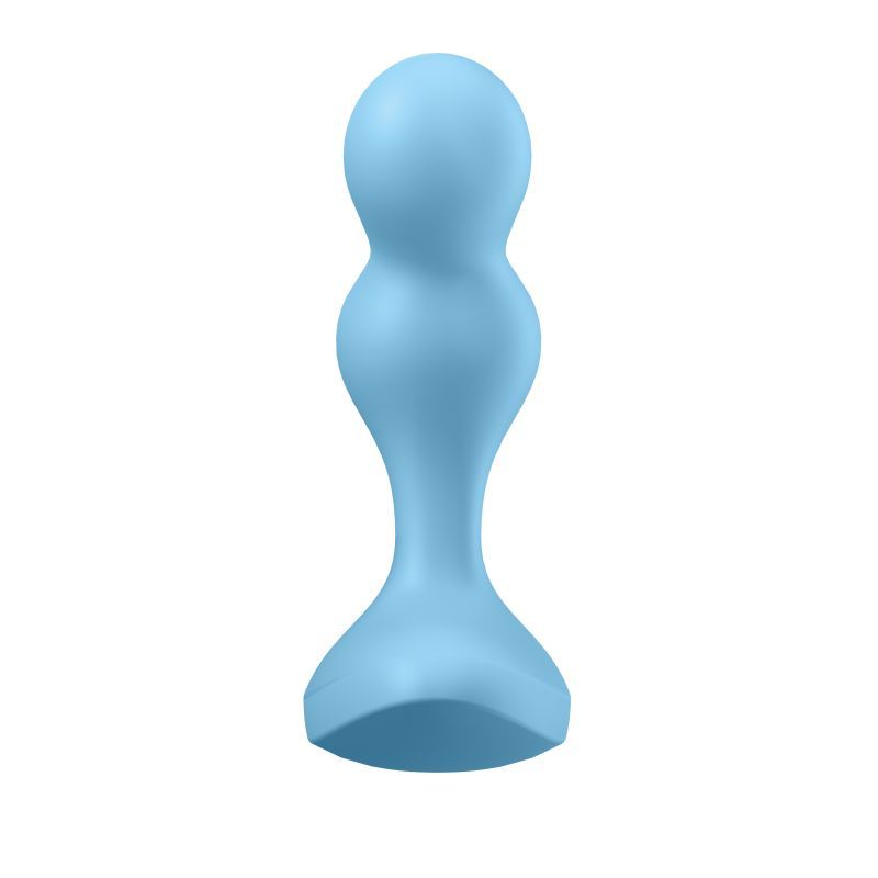 Satisfyer Deep Diver Vibrating Connect App Anal Plug Blue > Anal Range > Vibrating Butt Plugs - Tophatter Daily Deals