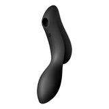 Satisfyer Curvy Trinity 2 Insertable Air Pulse Vibrator in Black > Vibrators > Unconventional - Tophatter Daily Deals
