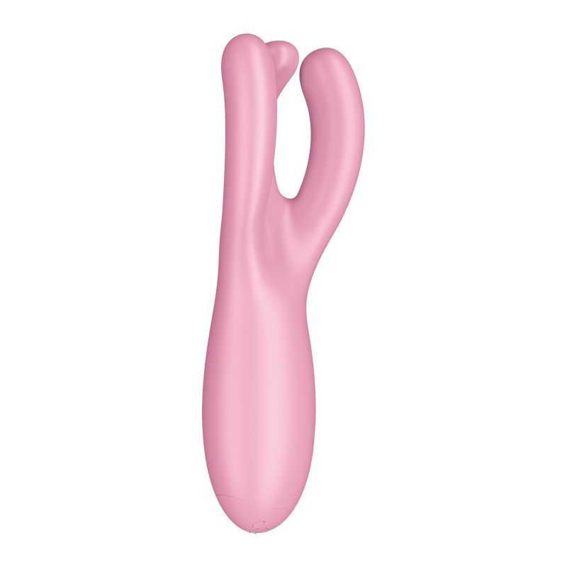 Satisfyer Threesome 4 Connect (Pink) – App-Controlled Flexible Clitoral and Labia Vibrator > Sex Toys > Couples Toys - Tophatter Daily Deals