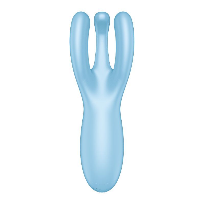 Satisfyer Threesome 4 Connect (Blue) – App-Controlled Layon Vibrator > Sex Toys > Remote Control Toys - Tophatter Daily Deals