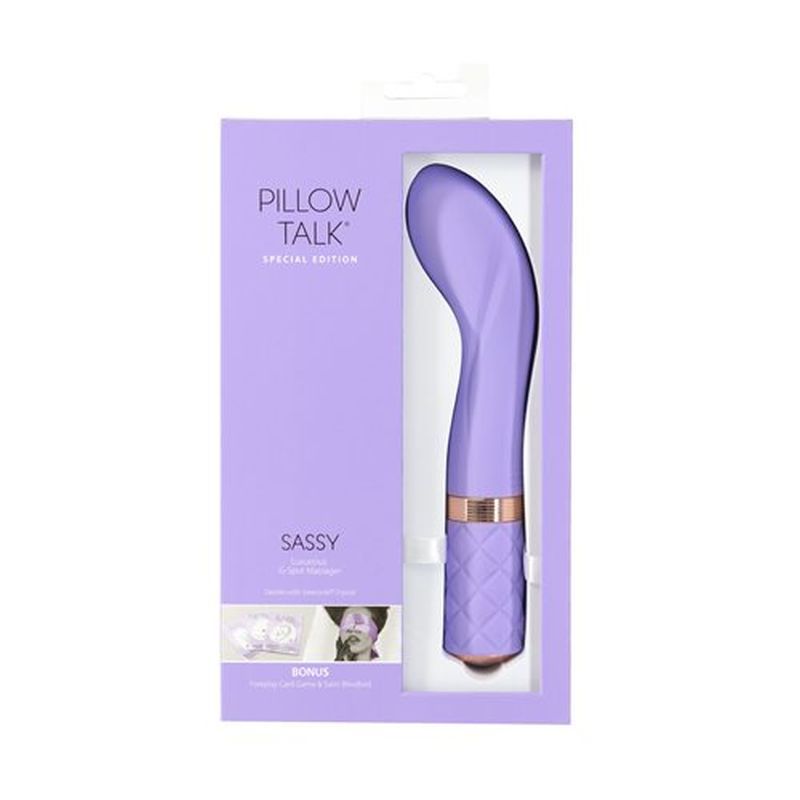 Pillow Talk Special Edition Sassy G Spot Massager Purple > Sex Toys For Ladies > G-Spot Vibrators - Tophatter Daily Deals