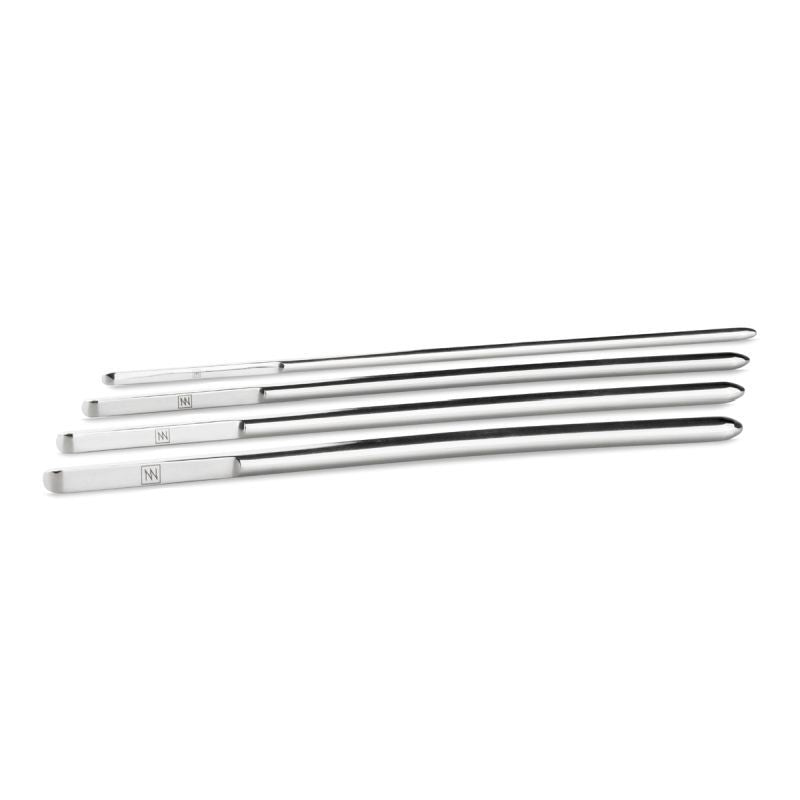 Single Ended Dilator Trainer Set – Stainless Steel 4 Piece Dilator Set > Sex Toys For Men > Sounding Rods - Tophatter Daily Deals