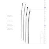 Single Ended Dilator Trainer Set – Stainless Steel 4 Piece Dilator Set > Sex Toys For Men > Sounding Rods - Tophatter Daily Deals