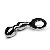 Drang Fun Metal Anal Plug Silver - Luxury Design 4 Inch > Anal Range > Butt Plugs - Tophatter Daily Deals