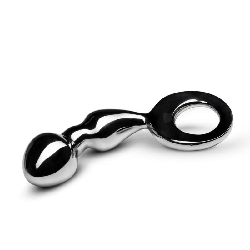 Drang Fun Metal Anal Plug Silver - Luxury Design 4 Inch > Anal Range > Butt Plugs - Tophatter Daily Deals