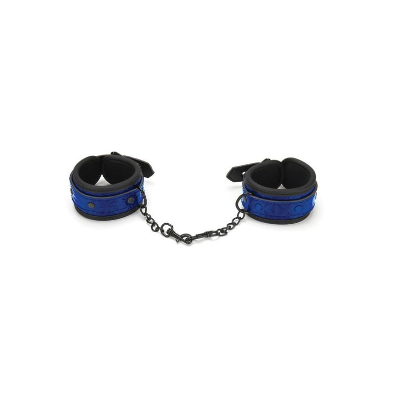 Whip Smart Diamond Handcuffs in Blue > Bondage Gear > Handcuffs - Tophatter Daily Deals