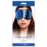 Whip Smart Diamond Blindfold in Blue > Bondage Gear > Blindfolds - Tophatter Daily Deals