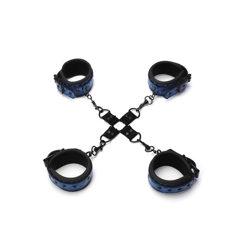 Whip Smart Diamond Hogtie Restraint in Blue > Bondage Gear > Restraints - Tophatter Daily Deals