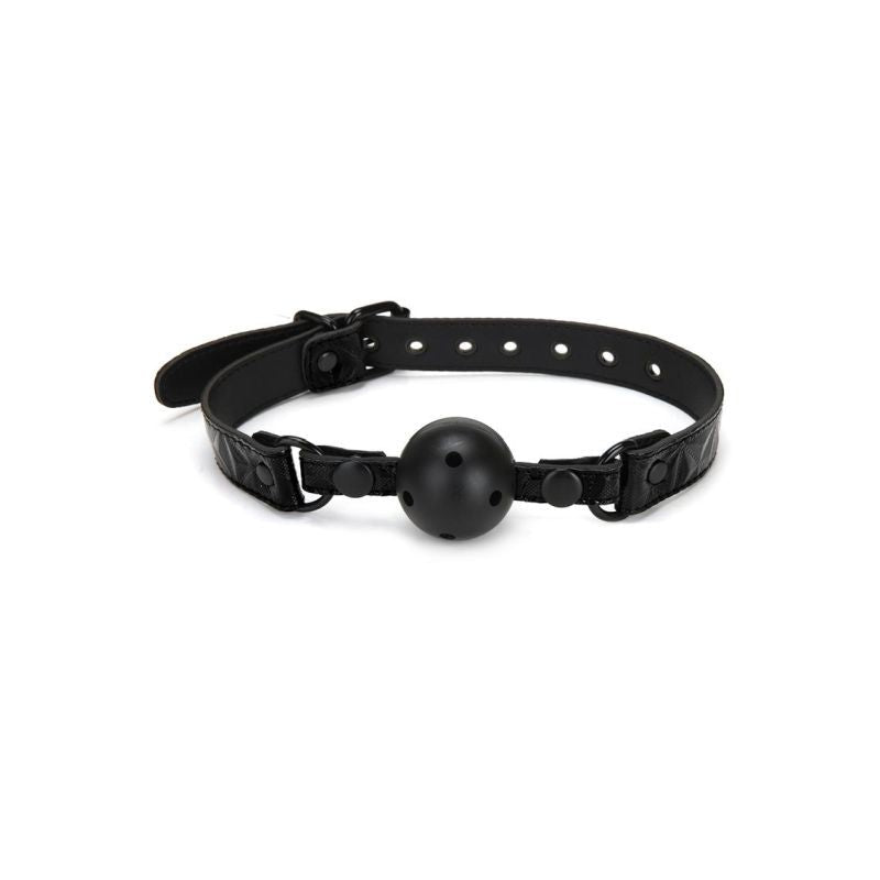 Whip Smart Diamond Deluxe Ball Gag in Black > Bondage Gear > Gags and Bits - Tophatter Daily Deals