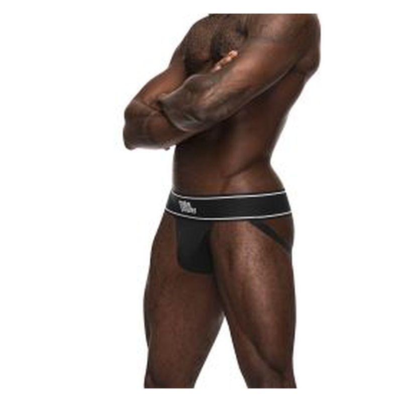 Male Power Modal Rib Jock (Black) – Men’s Supportive Jockstrap > Clothes > Jockstraps - Tophatter Daily Deals