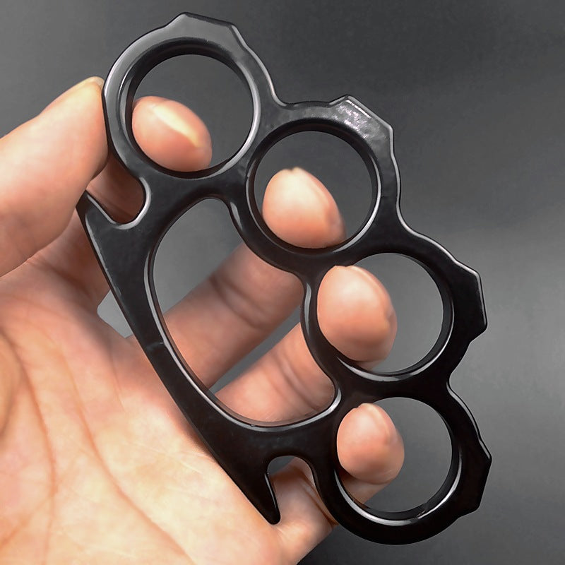 Alloy Four-Fingered Tiger EDC Tool Black - Tophatter Daily Deals