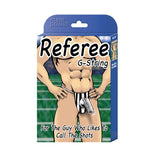 Referee Novelty G-String Black for Men by Male Power > Clothes > Mens G-Strings - Tophatter Daily Deals