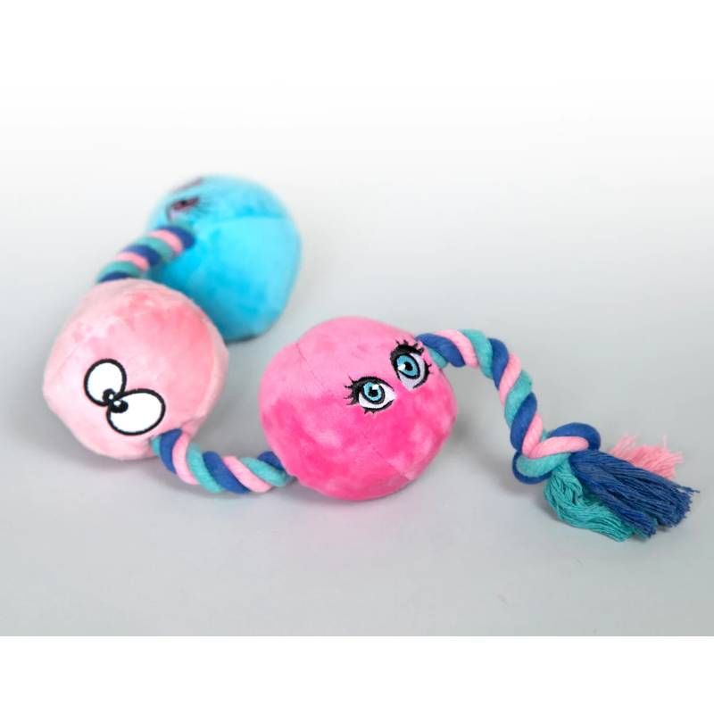 Scruffy Pet Toys Tug Buttons Plush Dog Toy for Active Play > Novelties > Gag Gifts - Tophatter Daily Deals