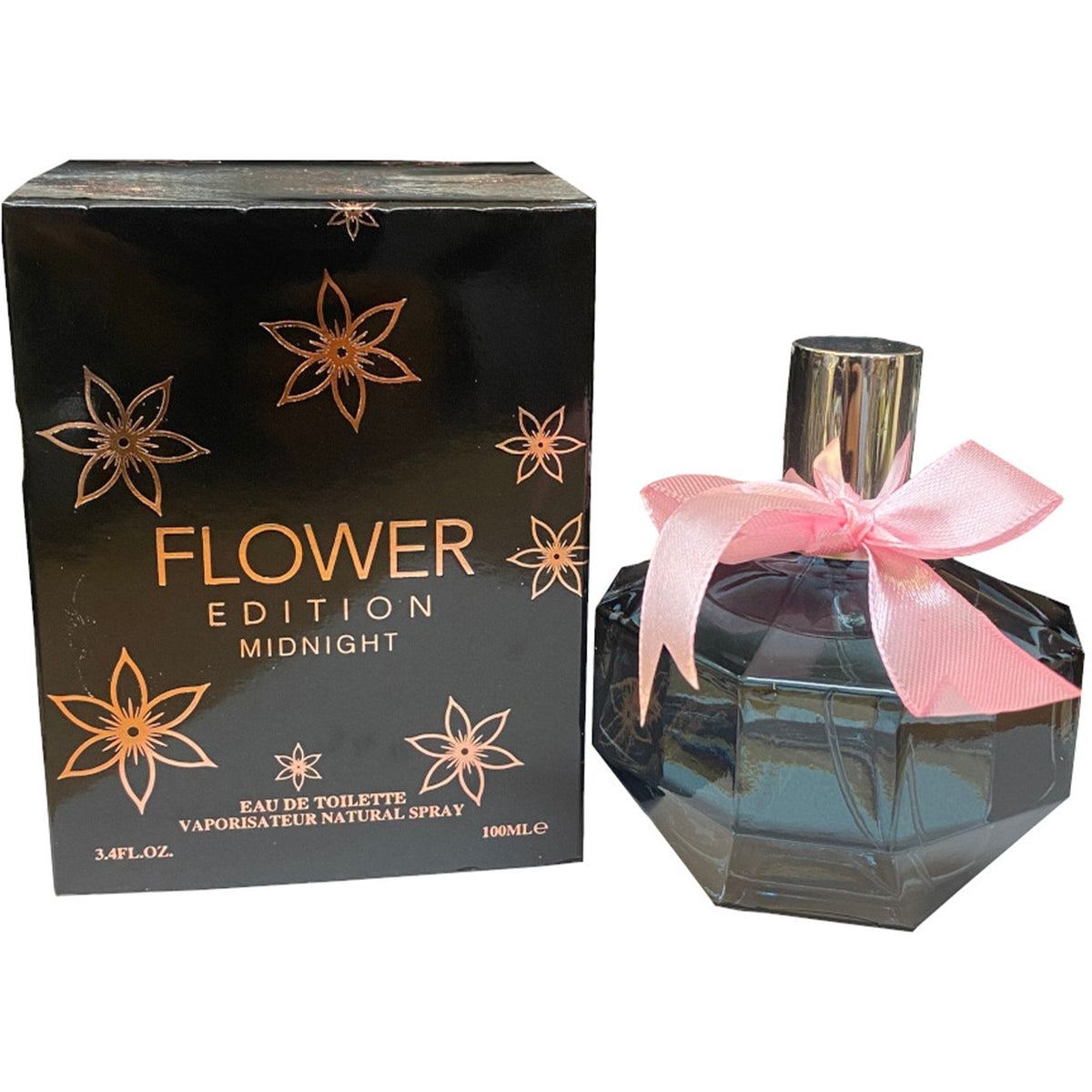 Creative Colours Flower Edition Noir Eau De Toilette 100ml Spray Default Title - Tophatter Daily Deals
