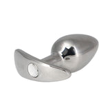 Pillow Talk Sneaky Stainless Steel Anal Plug 2.6 Inch w Swarovski Crystal > Anal Range > Butt Plugs - Tophatter Daily Deals