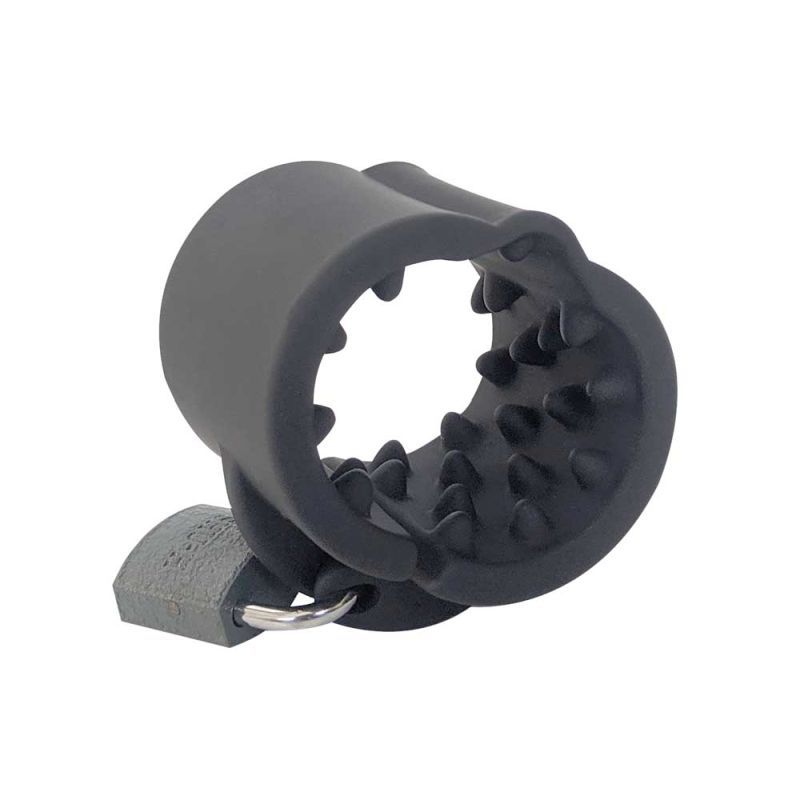 Brutus Cruncher Lockable Spiked Ball Stretcher > Sex Toys For Men > Ball Stretchers - Tophatter Daily Deals