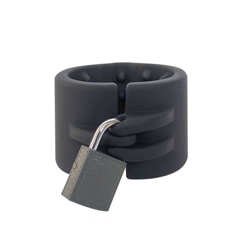 Brutus Cruncher Lockable Spiked Ball Stretcher > Sex Toys For Men > Ball Stretchers - Tophatter Daily Deals