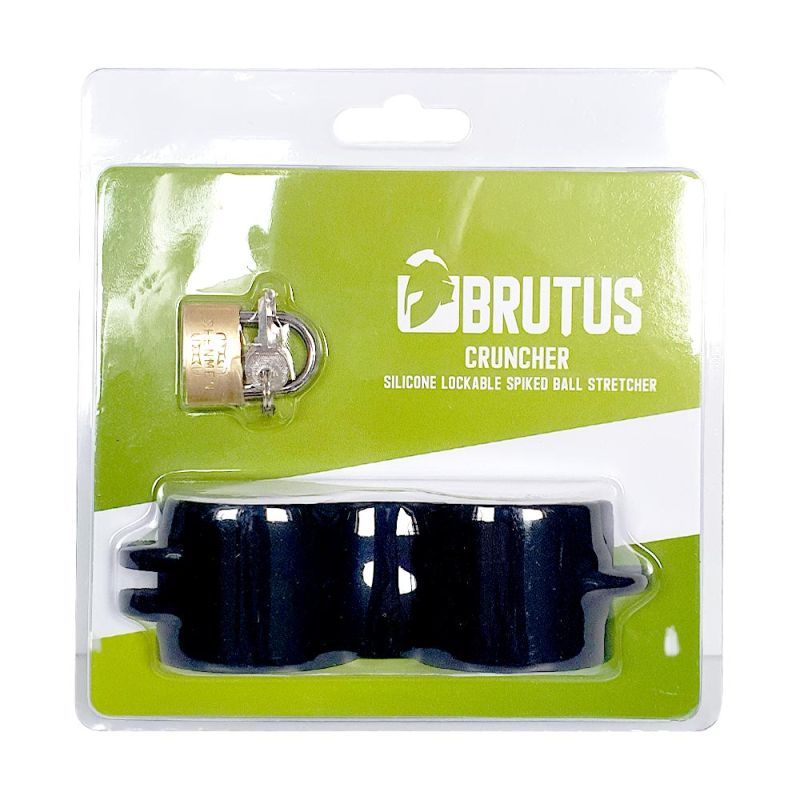 Brutus Cruncher Lockable Spiked Ball Stretcher > Sex Toys For Men > Ball Stretchers - Tophatter Daily Deals